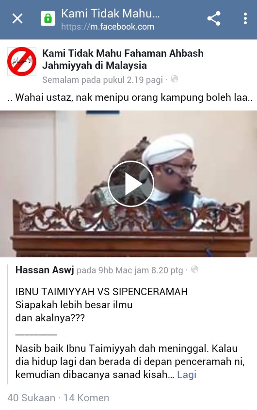 fahaman wahabi di malaysia pdf