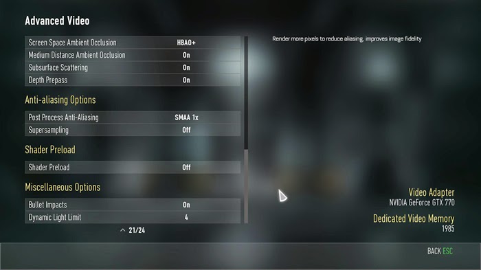 DONUT OF TECHNOLOGY: Call Of Duty: Advanced Warfare Graphics Settings ...