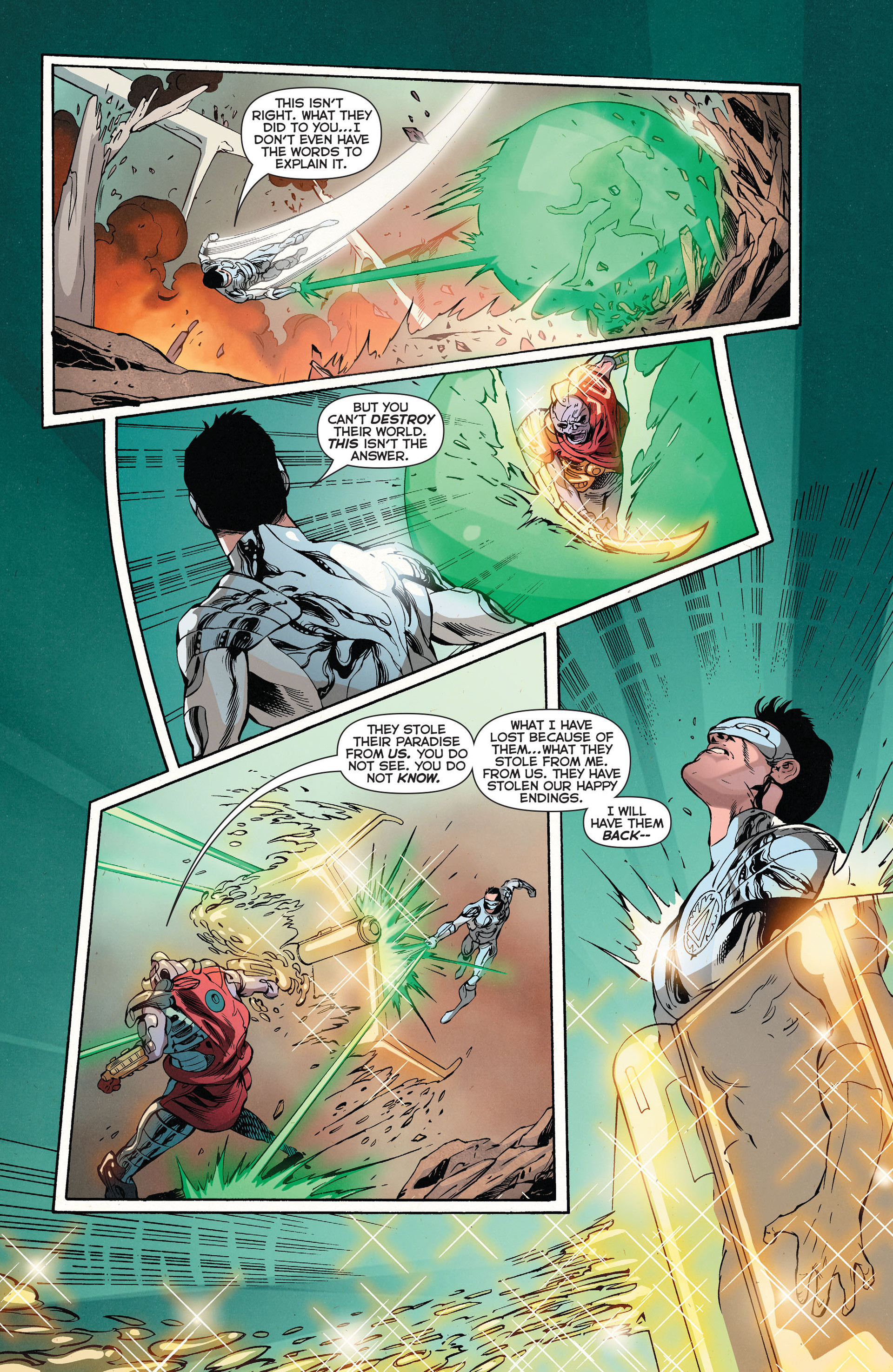 Read online Green Lantern: New Guardians comic -  Issue #26 - 11