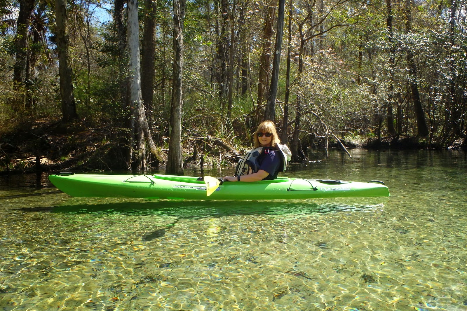 Kayak Yakking and More Kayaking Econfina Creek Tadpoles!
