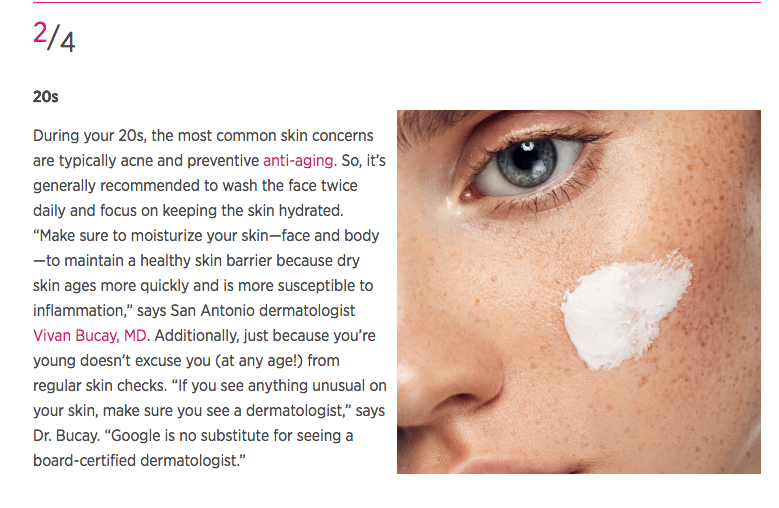 Dr. Germain In New Beauty Top SkinSaving Tips For All Ages