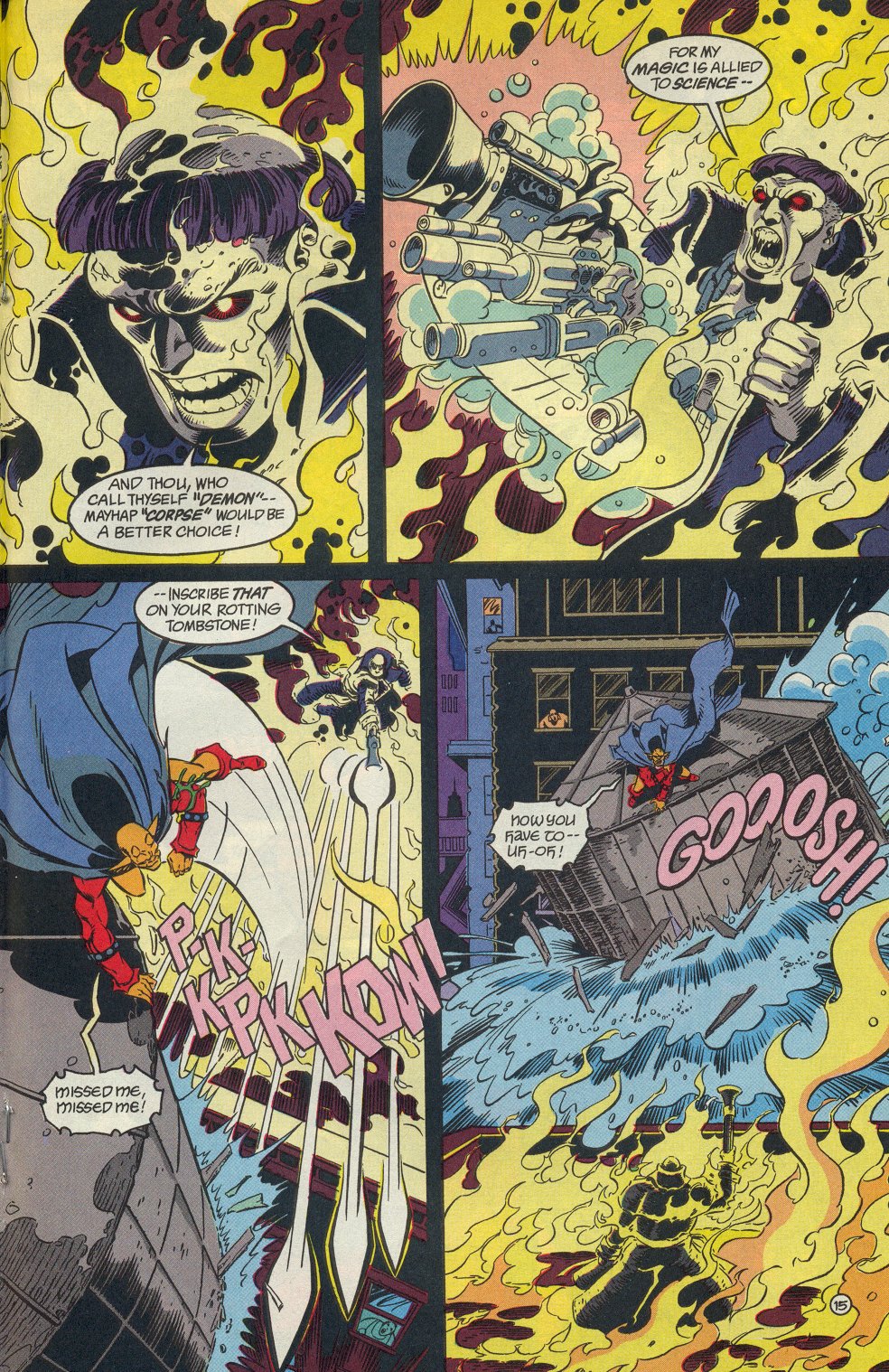 Read online The Demon (1990) comic -  Issue #25 - 16