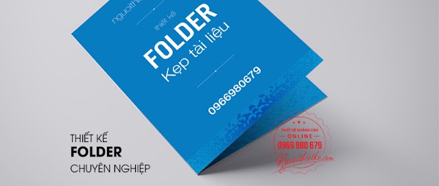 Dịch vụ thiết kế Folder (kẹp file tài liệu) chuyên nghiệp