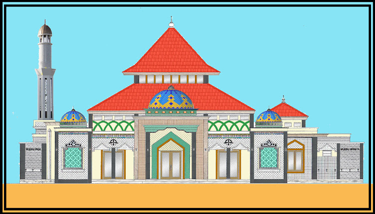 Sketsa Masjid Baiturrohman