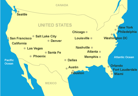 Сиэтл карта сша