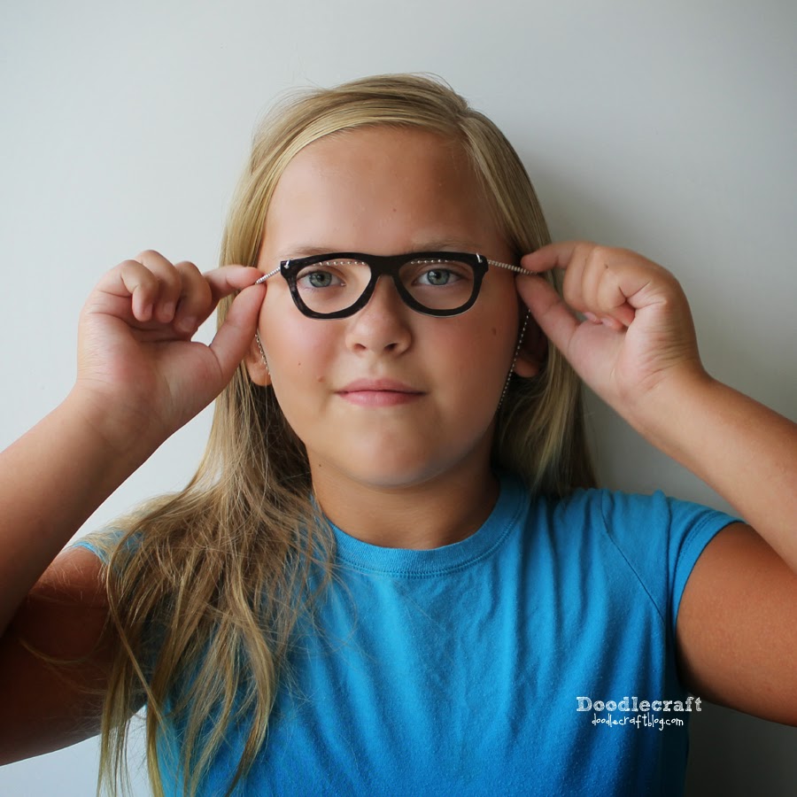 Geek and Cat Eye Glasses Necklaces!