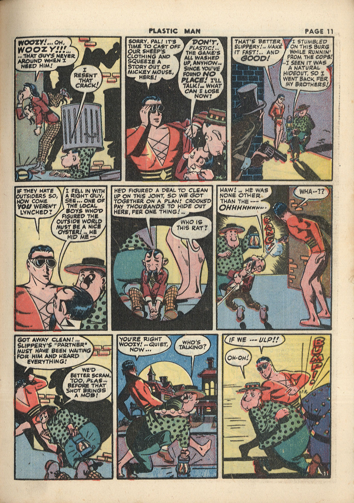 Read online Plastic Man (1943) comic -  Issue #2 - 13