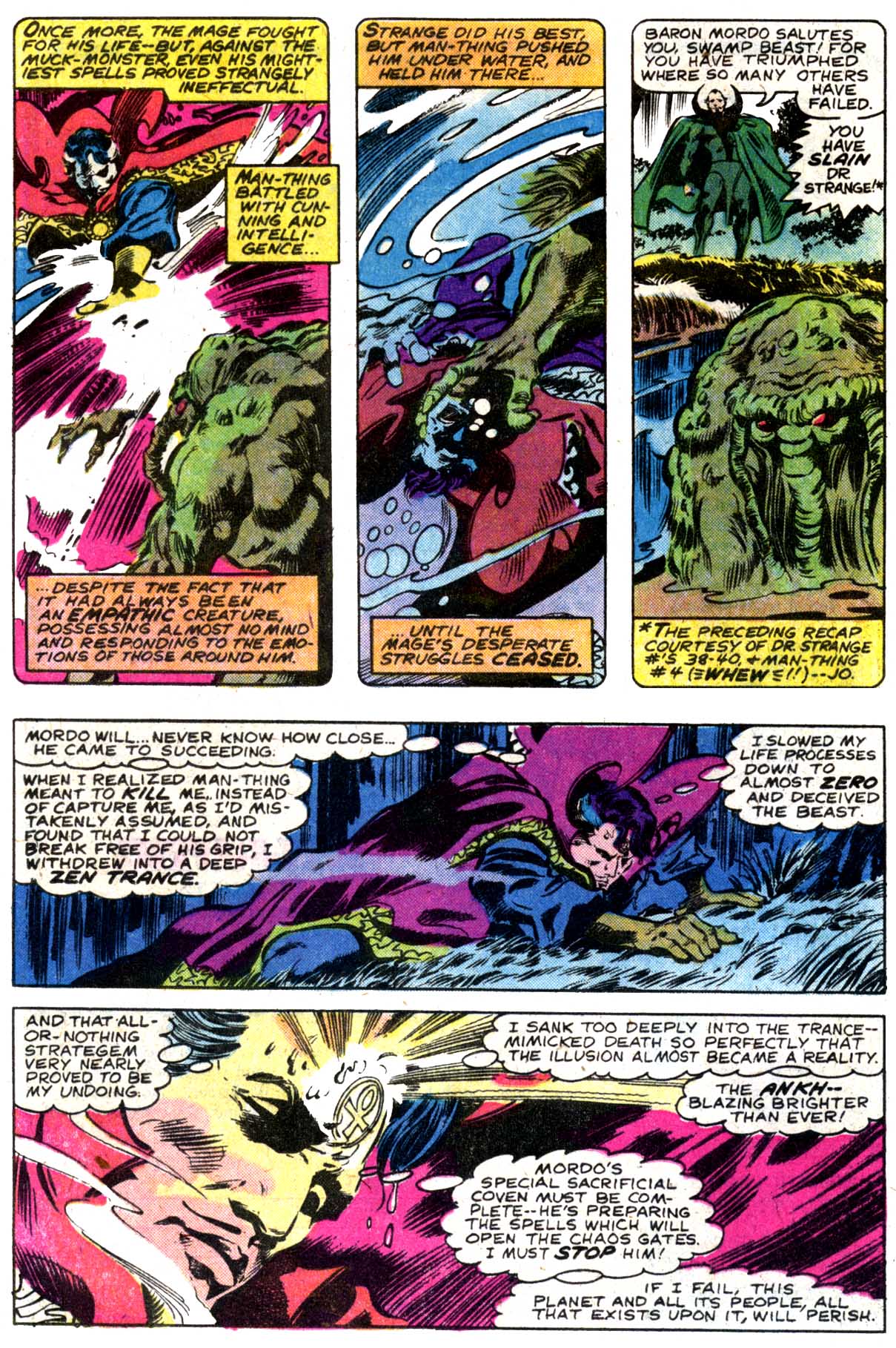 Read online Doctor Strange (1974) comic -  Issue #41 - 7