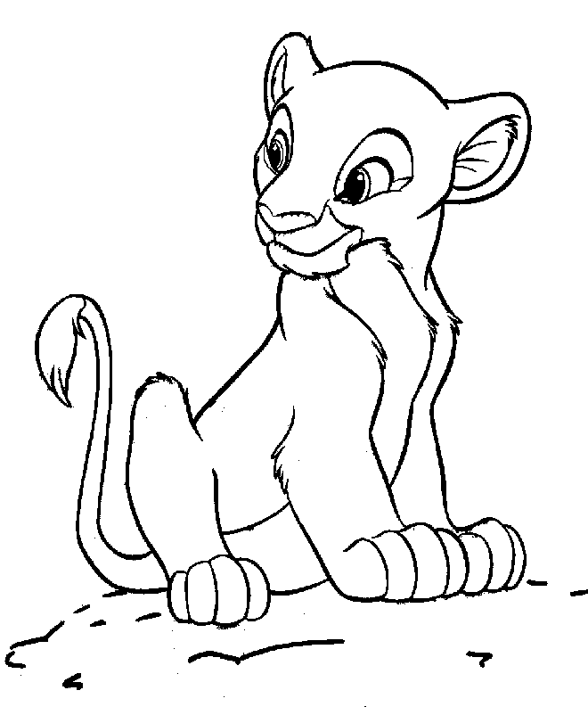 nala lion king coloring pages - photo #13