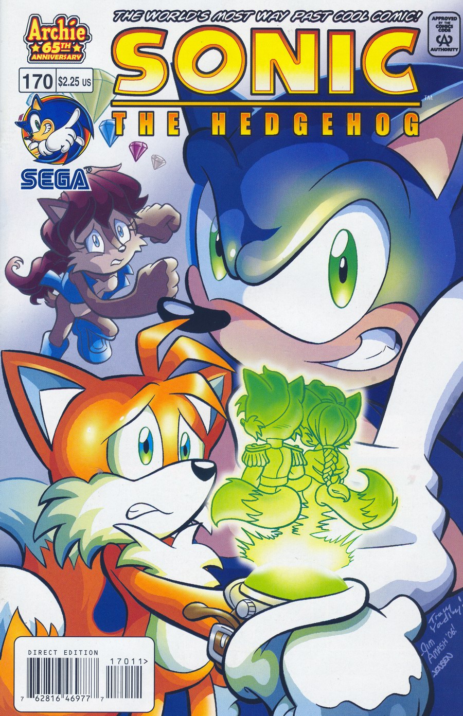 Read online Sonic The Hedgehog comic -  Issue #170 - 1