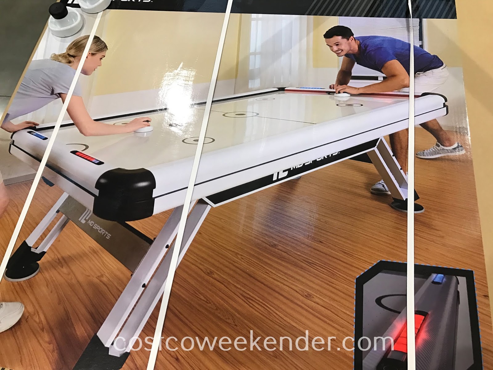 MD Sports Air Hockey Table Costco Weekender