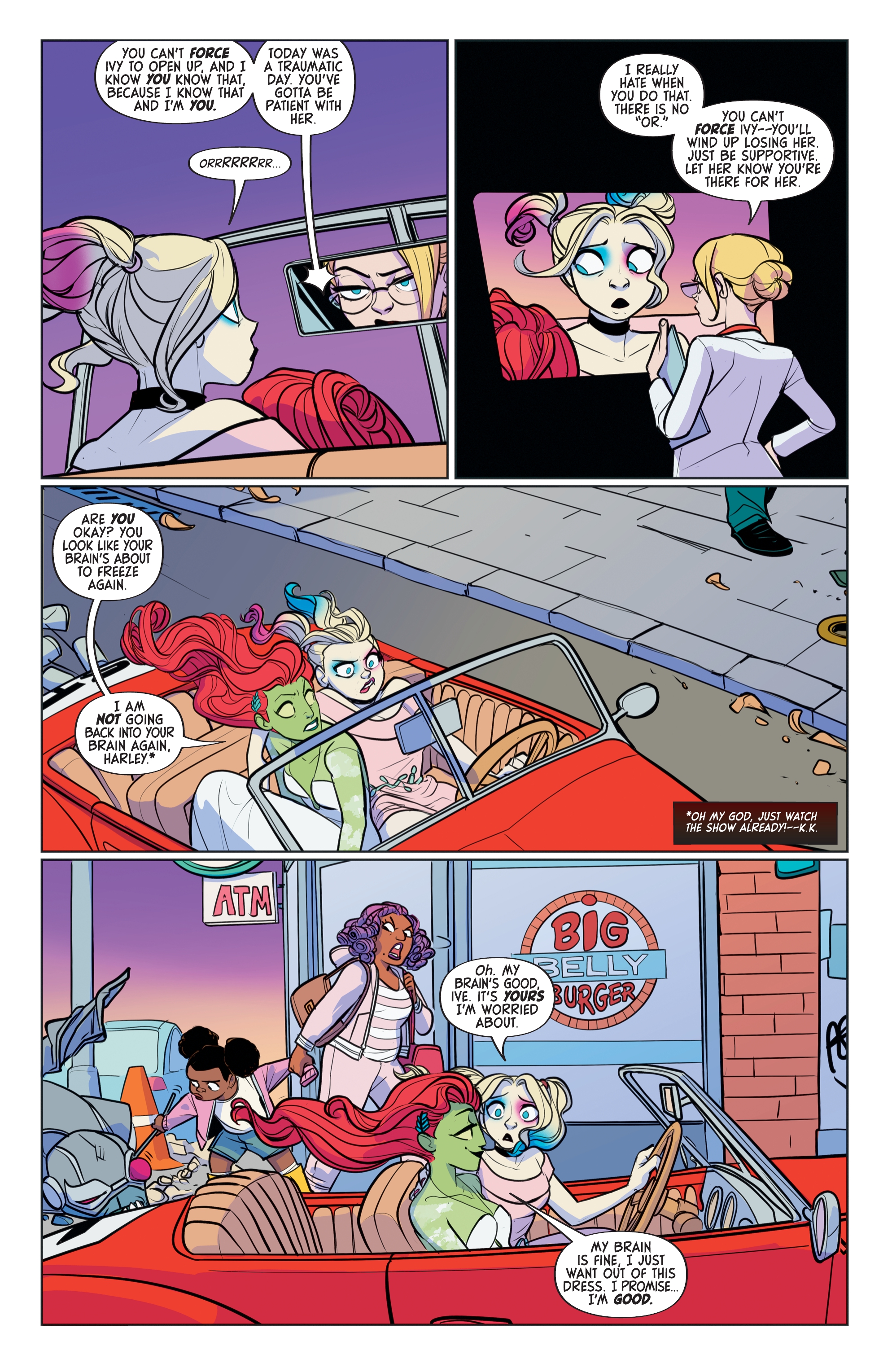 Read online Harley Quinn: The Animated Series: The Eat. Bang! Kill. Tour comic -  Issue #1 - 9