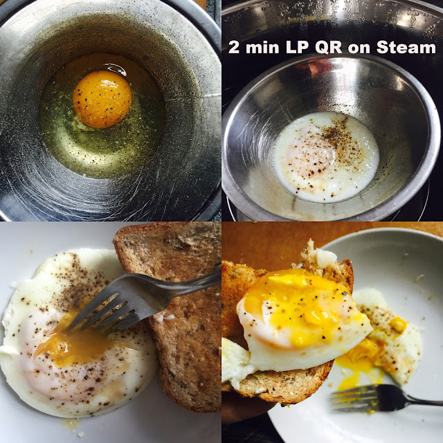 The Yum Yum Factor Journey to the Perfect Pressure Cooker Poached Egg