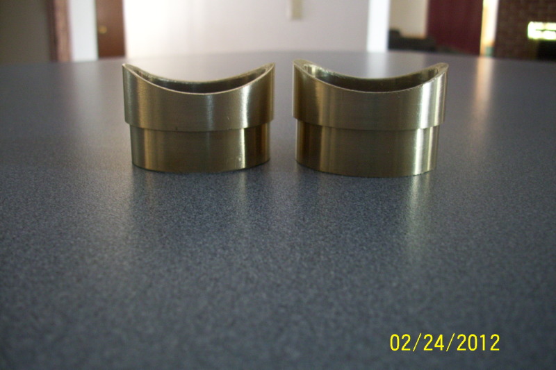 FlameThrowerCustoms FishMouthed Brass Exhaust Tips