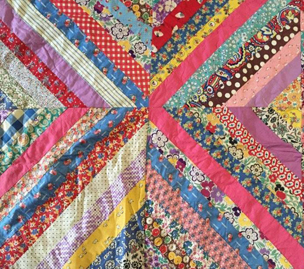 Barbara Brackman's MATERIAL CULTURE What is a Strip Quilt?
