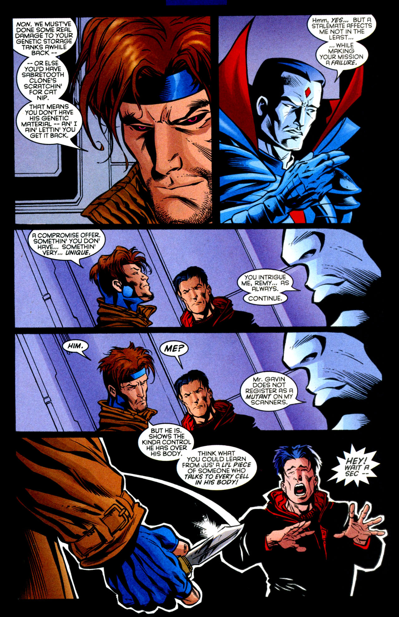 Read online Gambit (1999) comic -  Issue #9 - 23