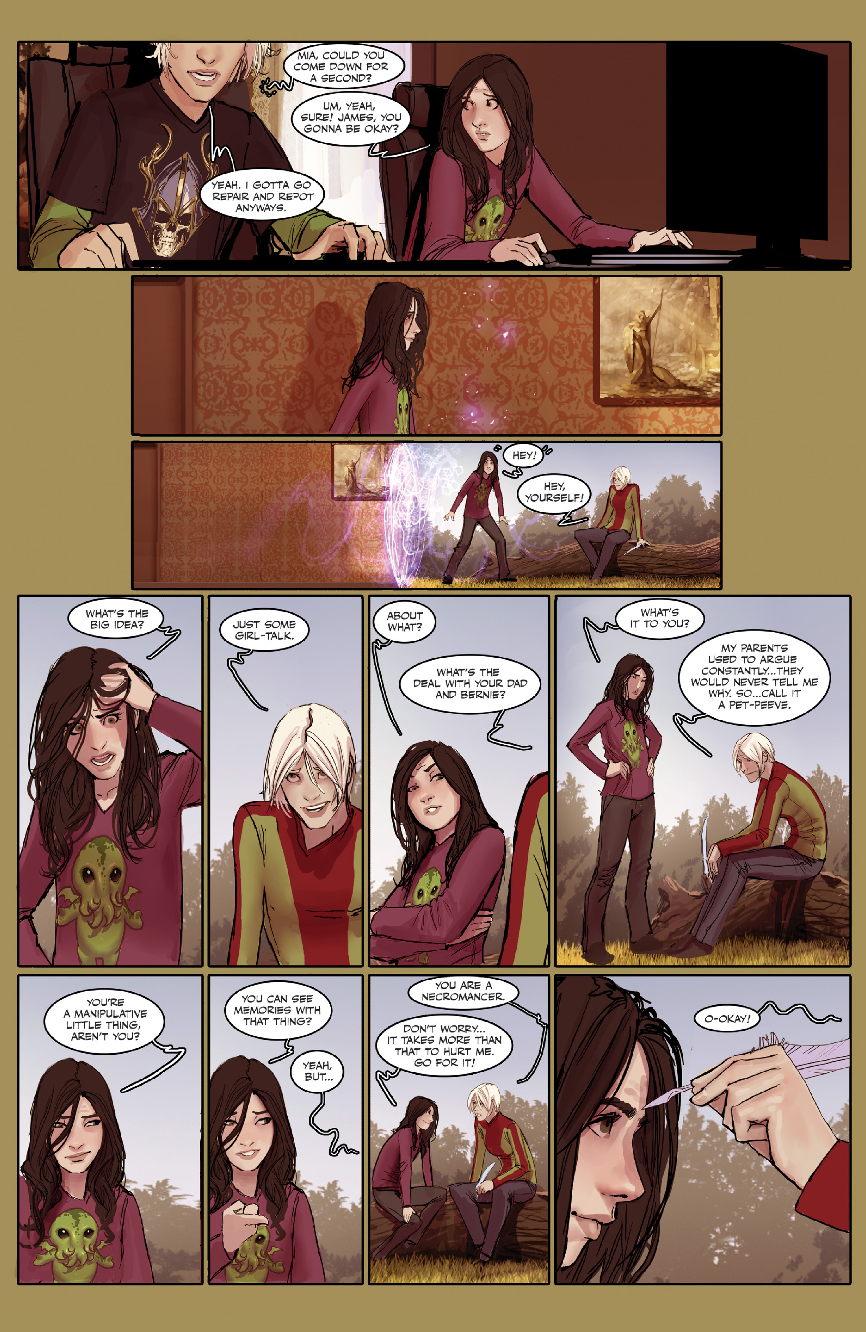 Read online Death Vigil comic -  Issue #5 - 12