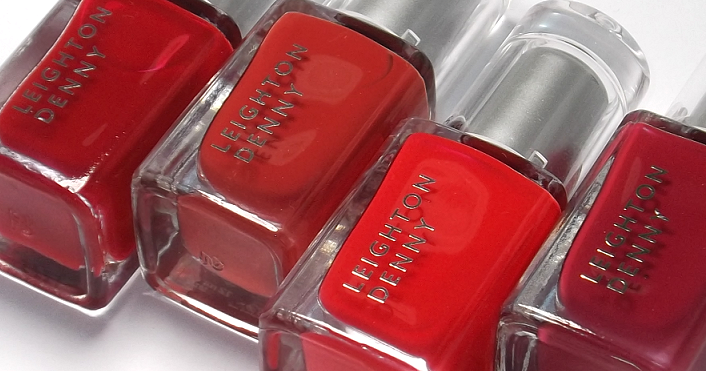 Raspberry Rouge: Leighton Denny Swatches: The Reds