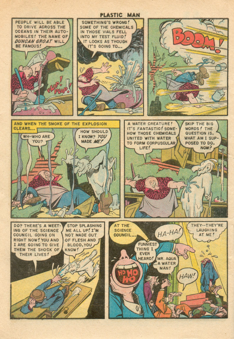 Read online Plastic Man (1943) comic -  Issue #63 - 4