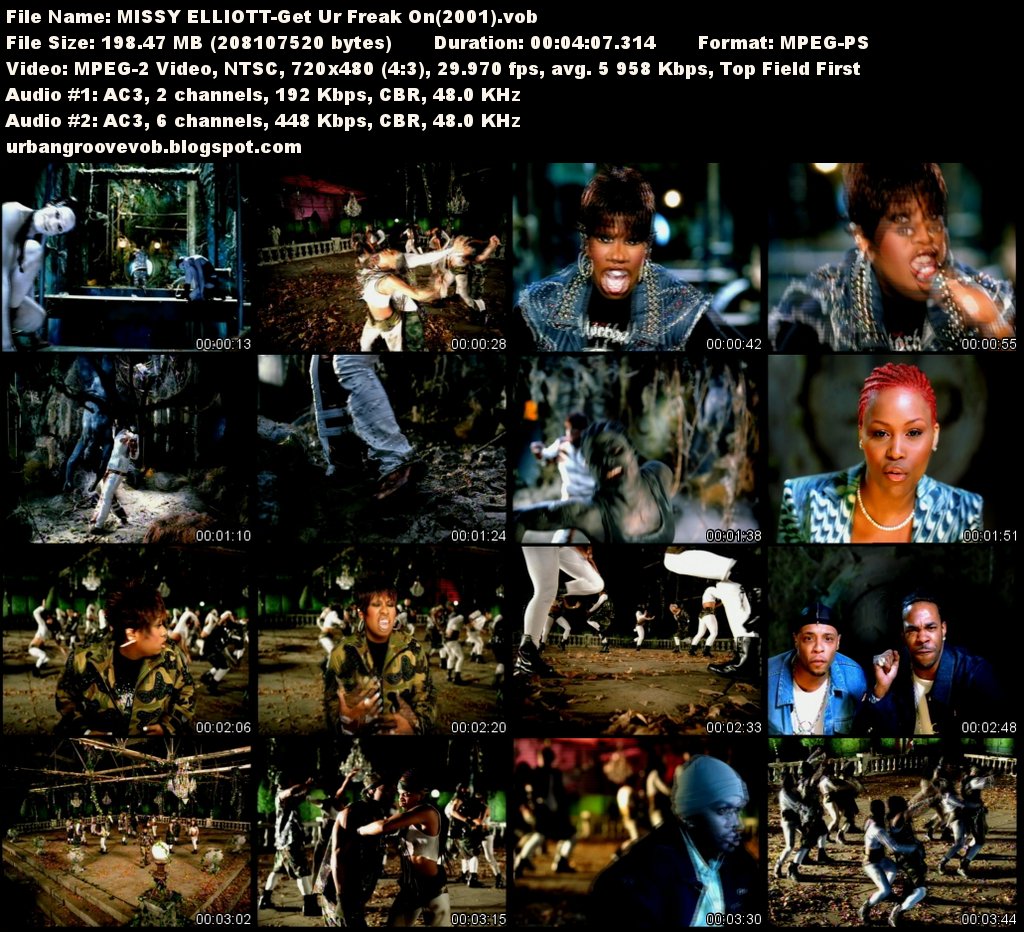 Urban Groove Vob Collection Missy Elliott Get Ur Freak On (2001)
