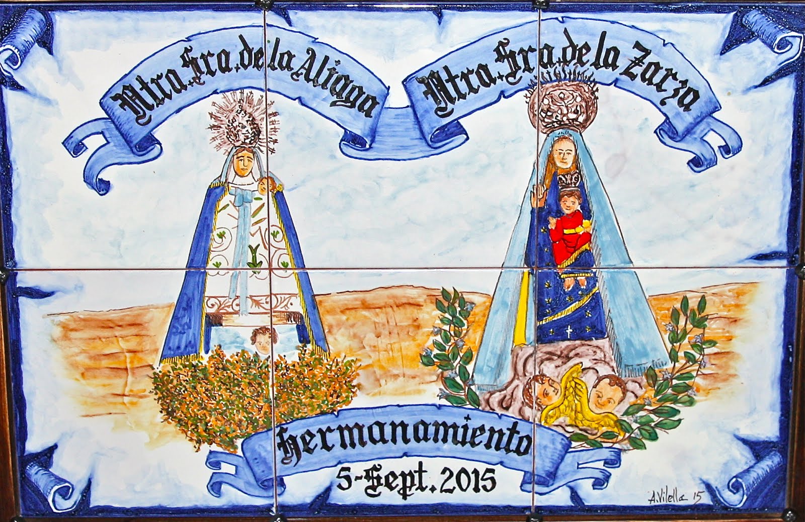 Fotogaleria: Hermanamiento Cofradías Virgen de la Aliaga y  Virgen de la Zarza.