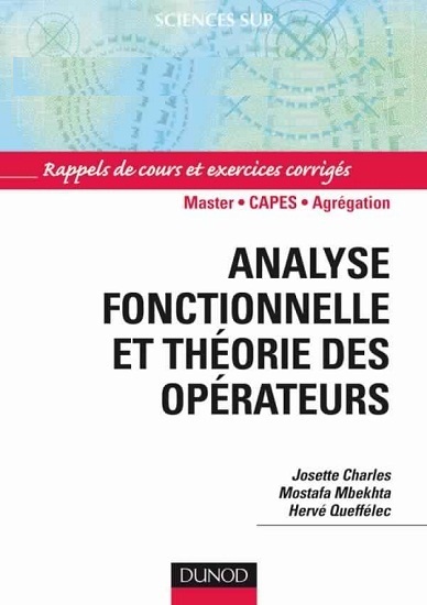 cap maths Analyse fonctionnelle et thĂ©orie des opĂ©rateurs. Ătudes