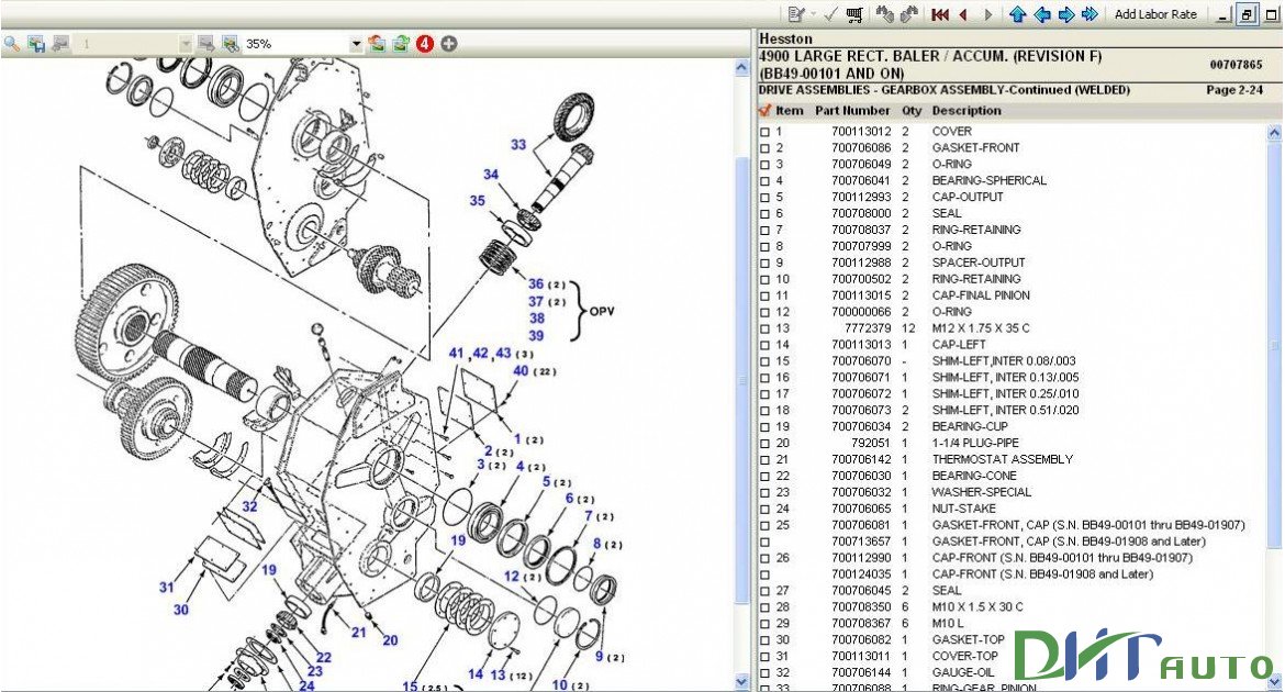 Hesston 565a baler specs