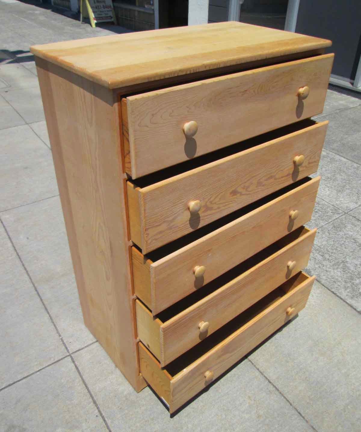 UHURU FURNITURE & COLLECTIBLES SOLD Unfinished 5Drawer Chest 60