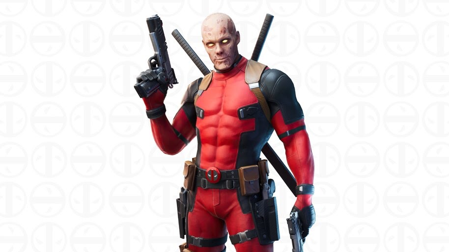 Deadpool, Unmasked, Fortnite, Skin, 4K, #7.1783