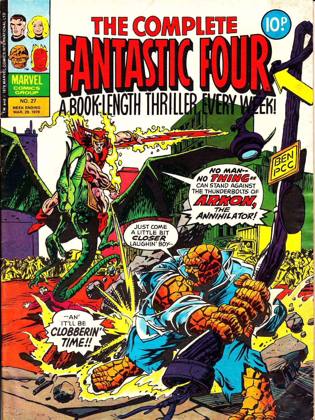 STARLOGGED GEEK MEDIA AGAIN 197778 THE COMPLETE FANTASTIC FOUR