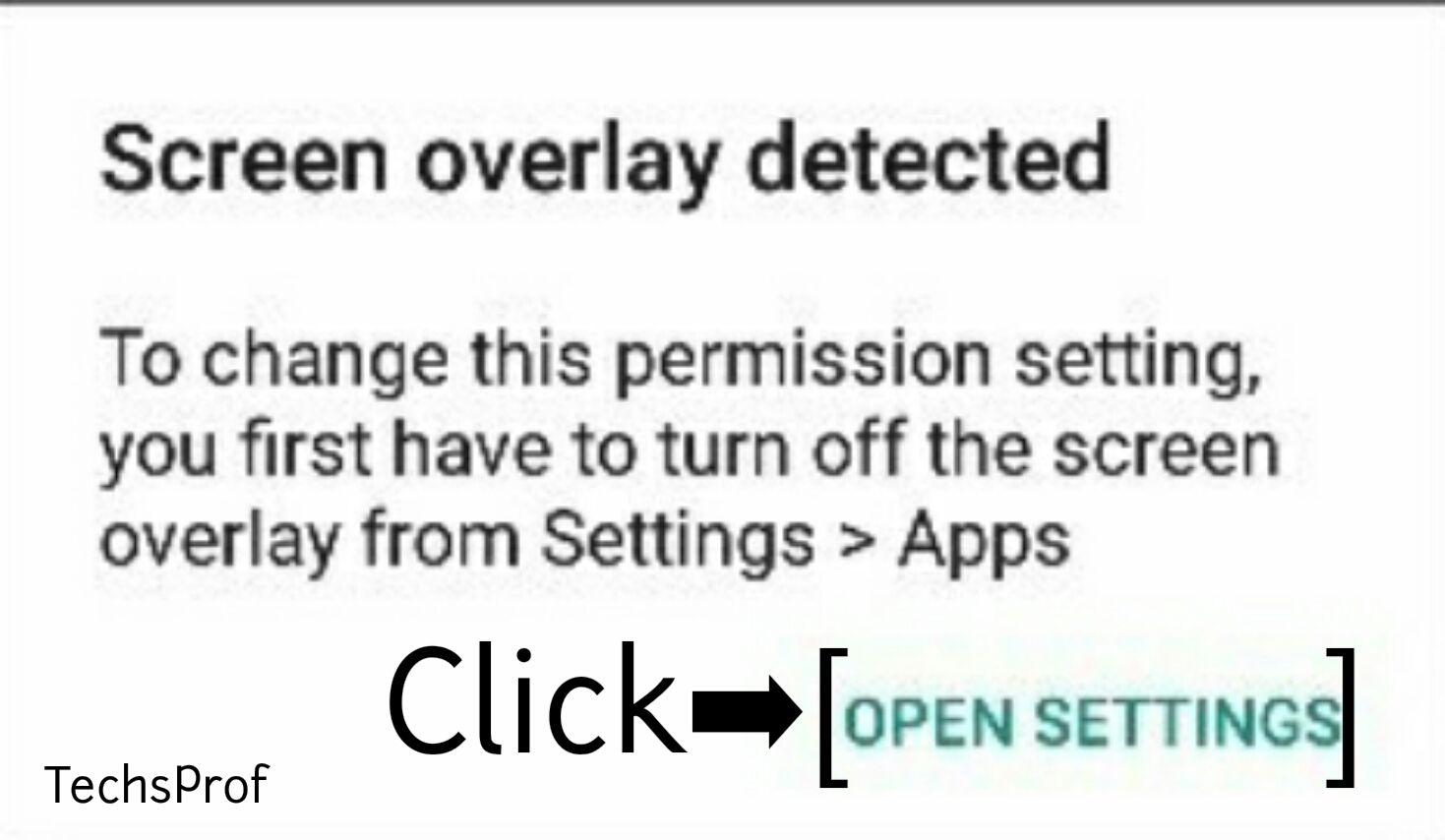 How To Turn Off Screen Overlay Detected Feature On Android Now