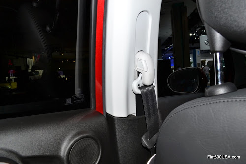 fiat 500 gucci seat belts