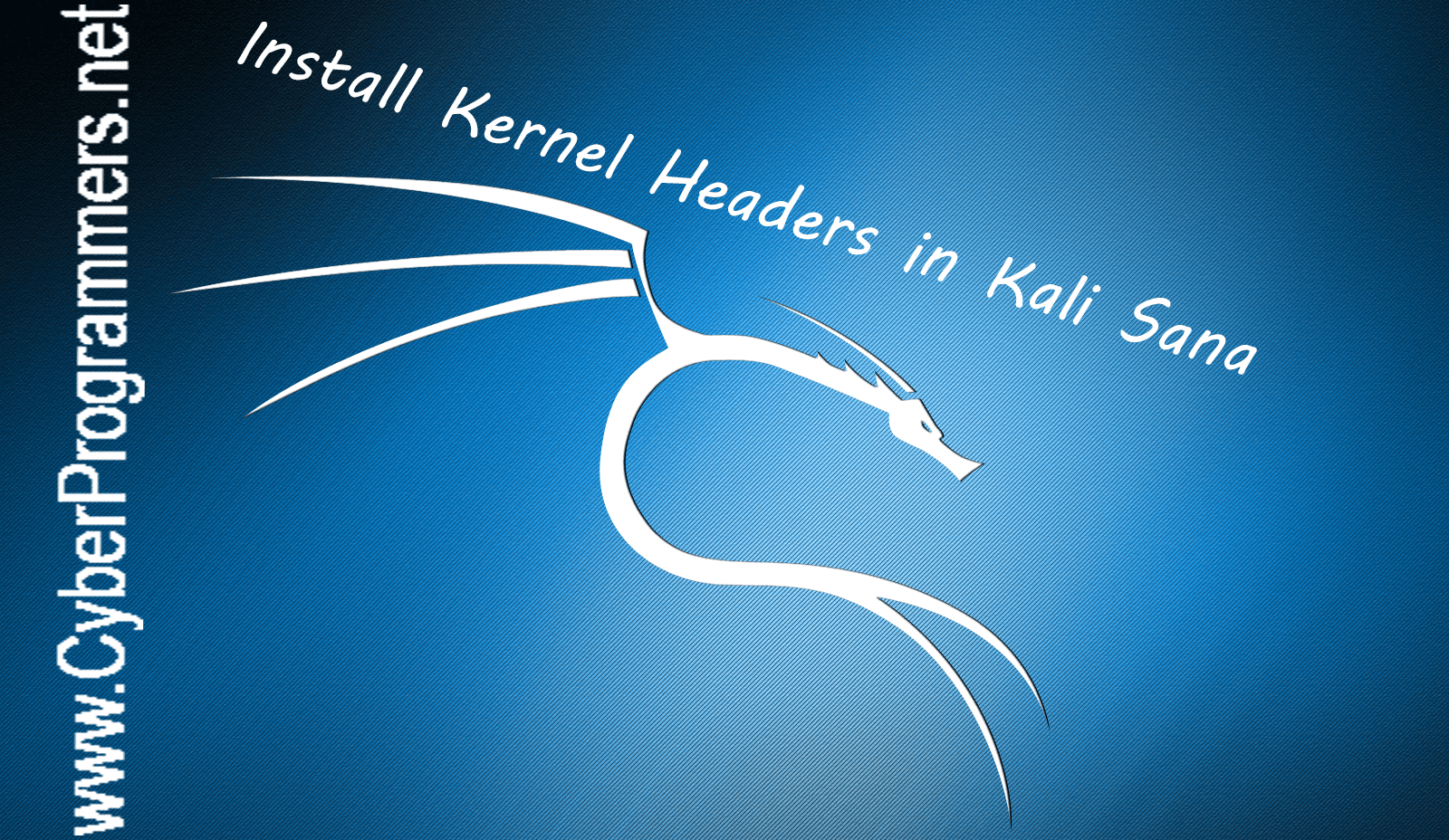 How to install Kernel Headers in Kali Linux 2/Kali Sana - Cyber