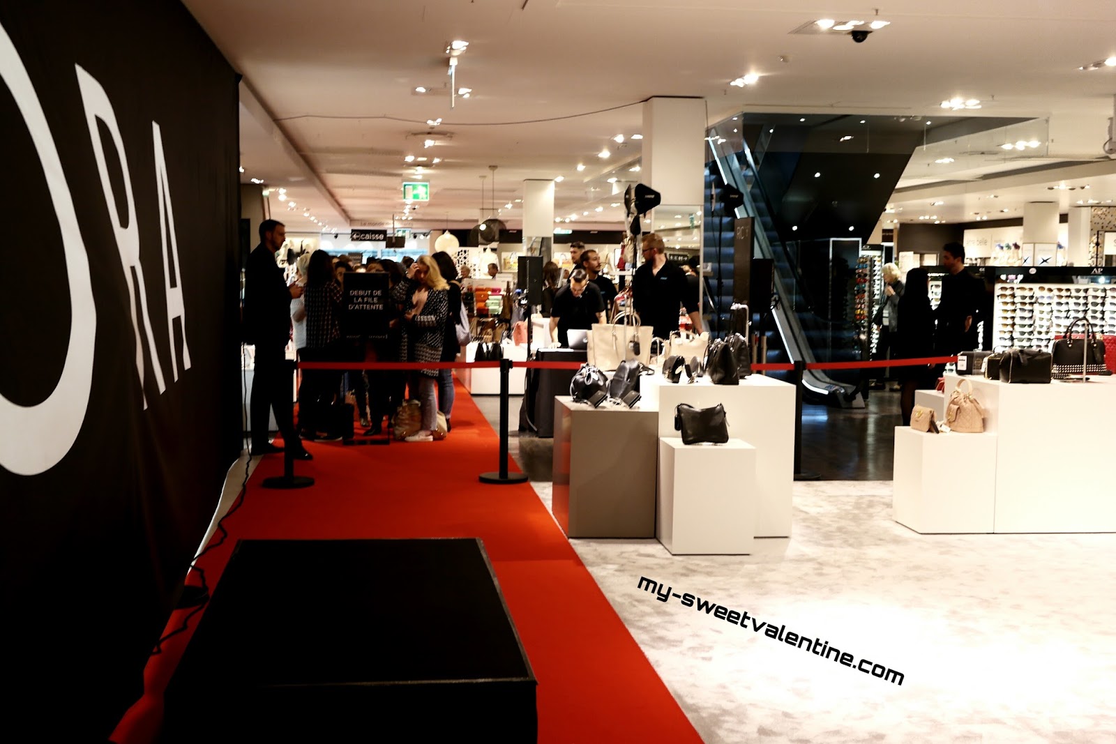 My sweet valentine Opening of the first Sephora in Switzerland at