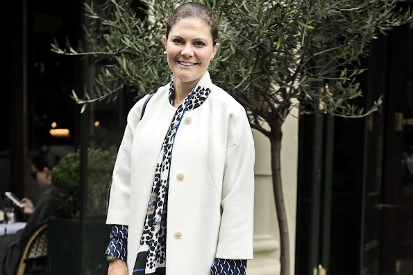 Crown Princess Victoria of Sweden was spotted shopping in Copenhagen