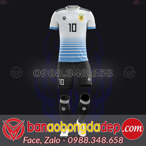 Áo Đội Tuyển Đặt May Theo Yêu Cầu - Mã ARGENTINA-05