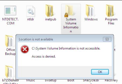 Partisi tidak bisa diakses di Windows