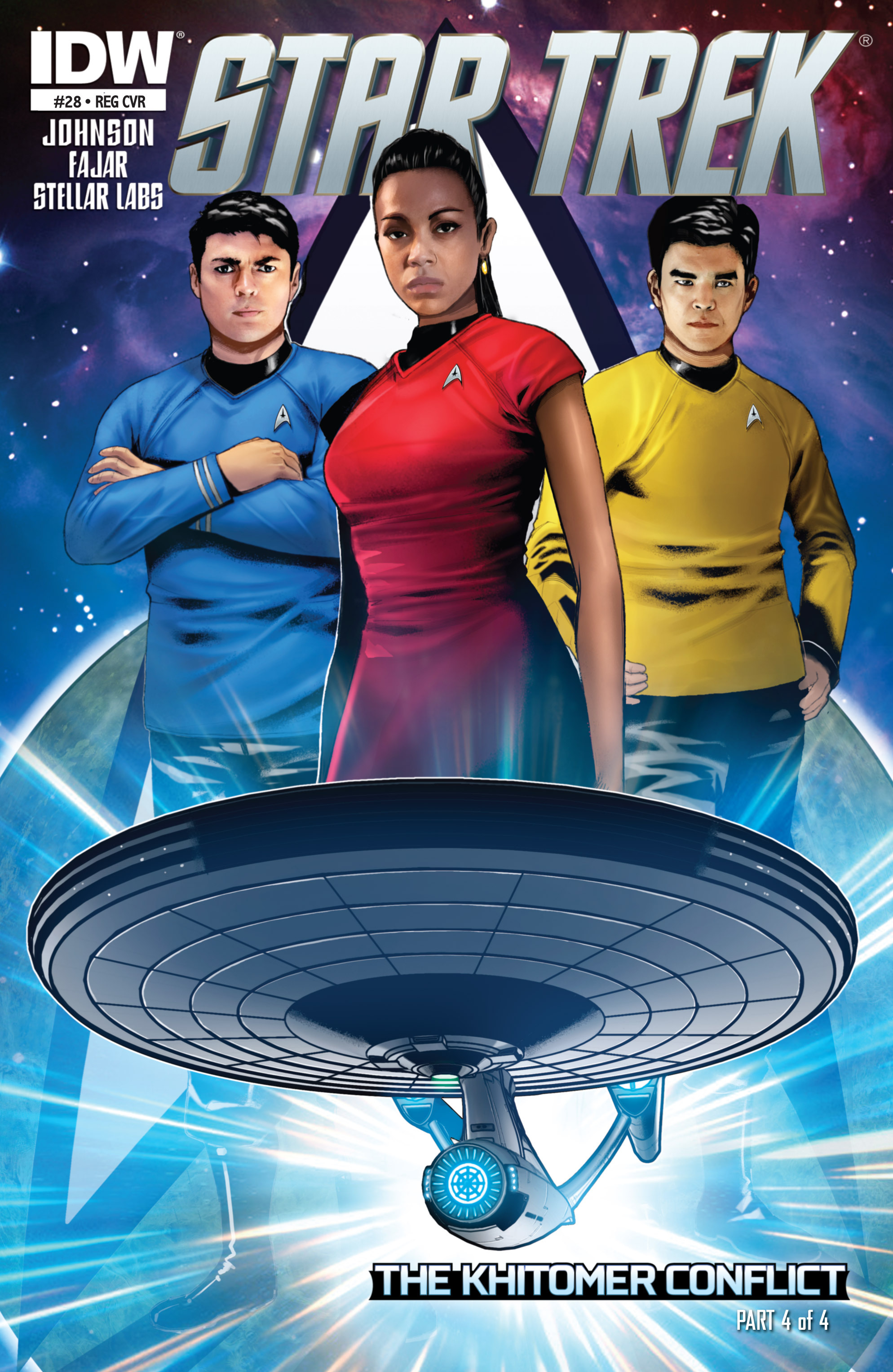 Read online Star Trek (2011) comic -  Issue #28 - 1