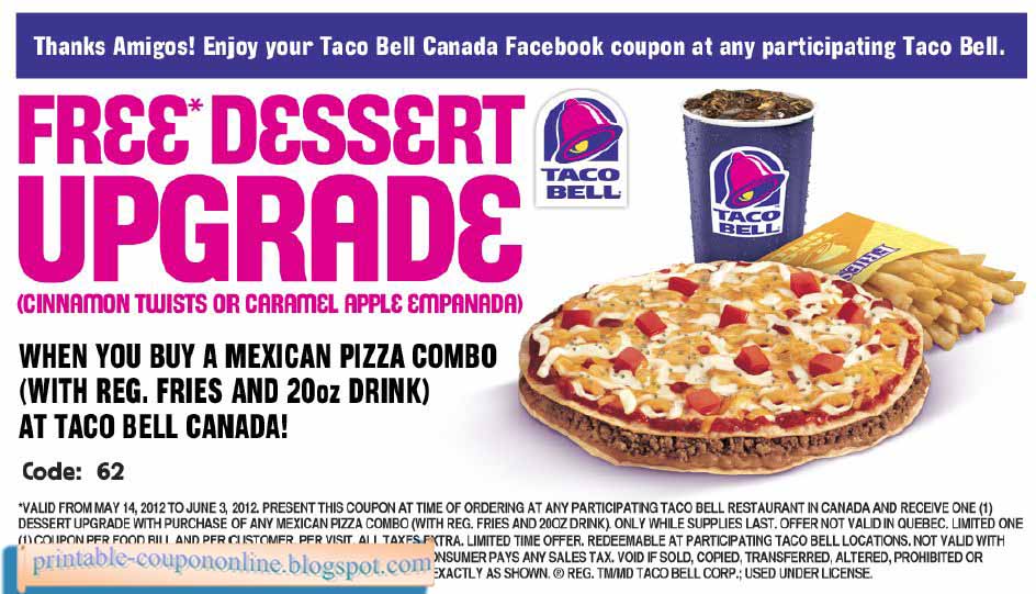 How to use a Boston Market coupon Taco Bell is an American fast food chain specializing in Mexican food and is a subsidiary of Yum! Restaurants International. Serving over 2 billion customers each day including worldwide franchises, Taco Bell is based in Irvine, CA.