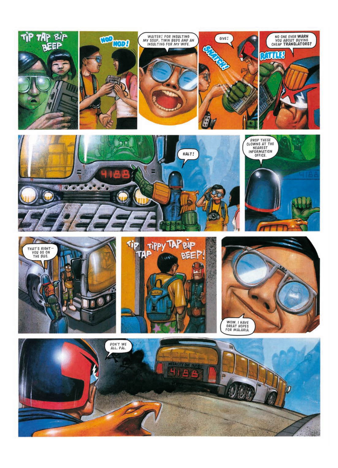 Read online Judge Dredd: The Complete Case Files comic -  Issue # TPB 23 - 73