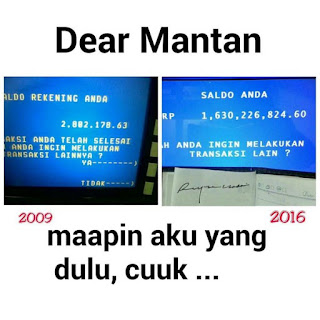 Kumpulan Meme Kocak 'Dear Mantan' Tren Terbaru 2016