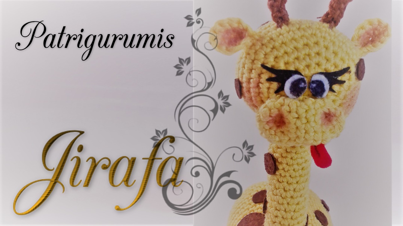 jirafa amigurumi paso a paso
