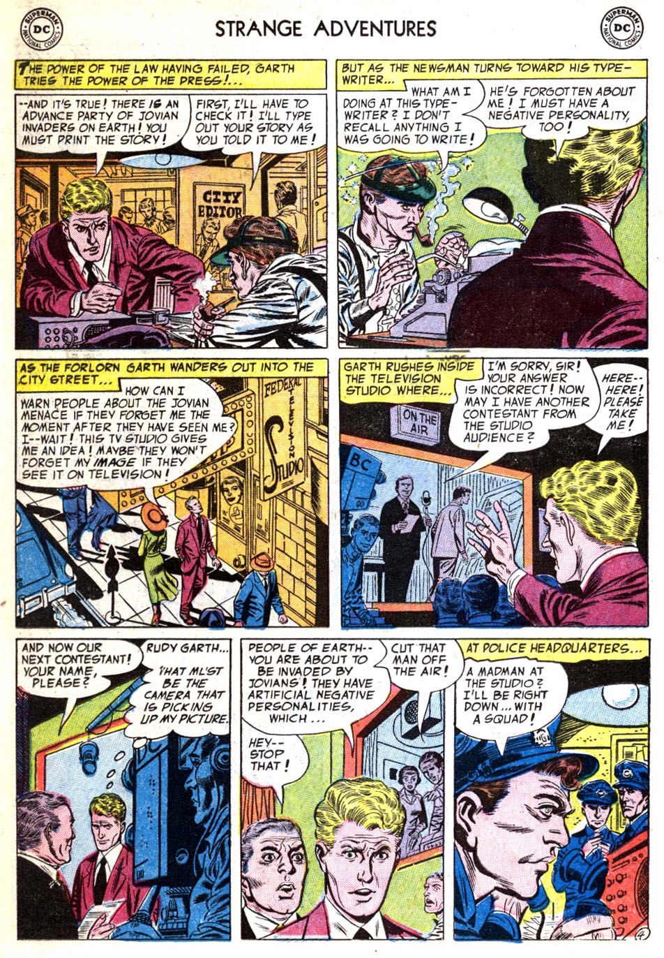 Read online Strange Adventures (1950) comic -  Issue #39 - 14