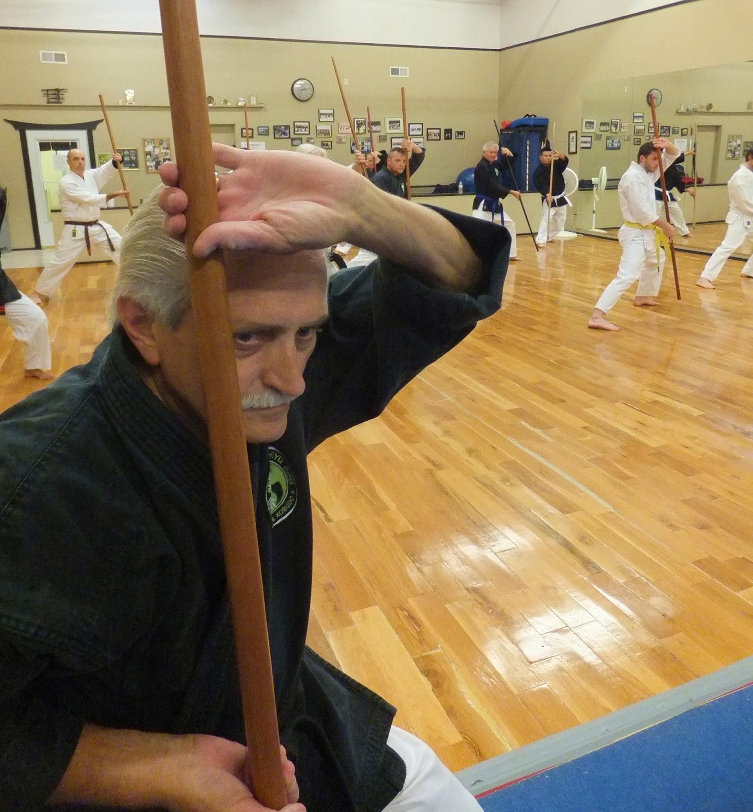 Okinawa Bo Traditional Martial Arts Kobudo Weapon Gilbert & Mesa