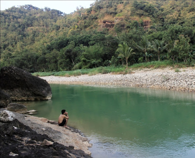 Sungai Oya, Kali Oyo, Selopamioro, imogiri, wisata hits, adus kali jogj