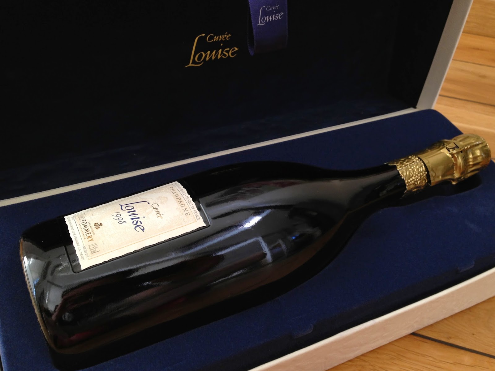 Champagnebloggen 1998 Pommery Cuvée Louise