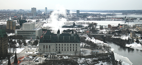 Peace Tower Parliament View Ottawa
