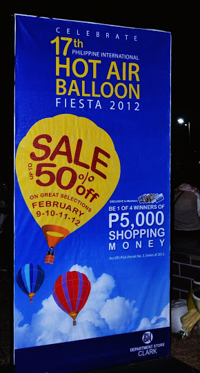 17th Philippine International Hot Air Balloon Fiesta 2012