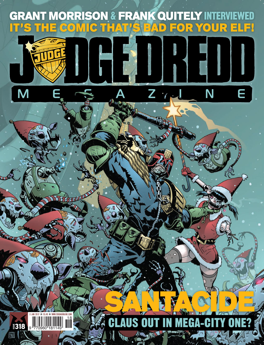 Read online Judge Dredd Megazine (Vol. 5) comic -  Issue #318 - 1