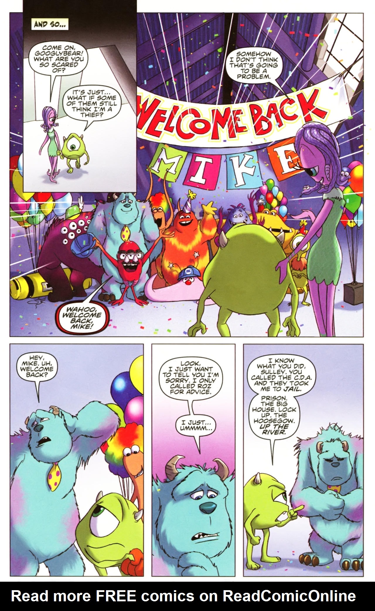 Read online Monsters, Inc: Laugh Factory comic -  Issue #1 - 24